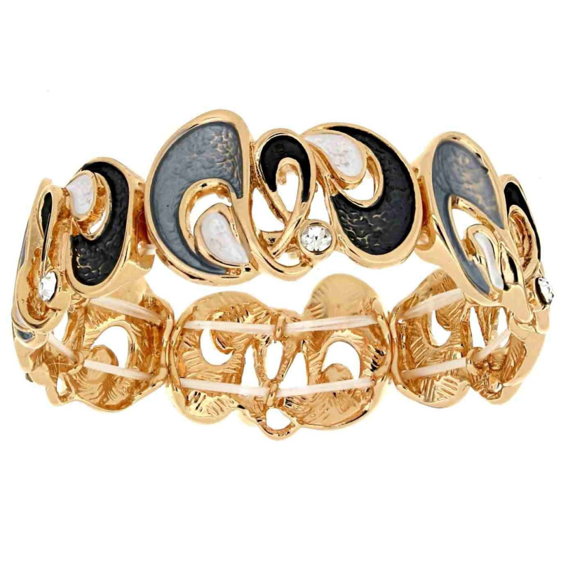 BRACCIALE MM 22 ARMONIA IN OTTONE