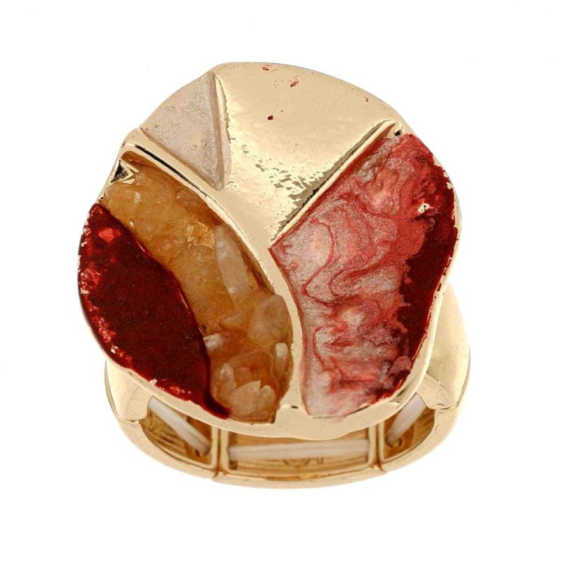 ANELLO MM 26 ARMONIA IN OTTONE