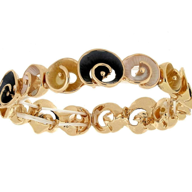 BRACCIALE MM 14 ARMONIA IN OTTONE