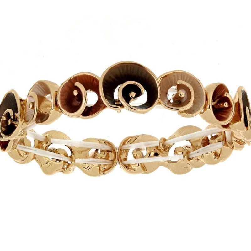 BRACCIALE MM 14 ARMONIA IN OTTONE