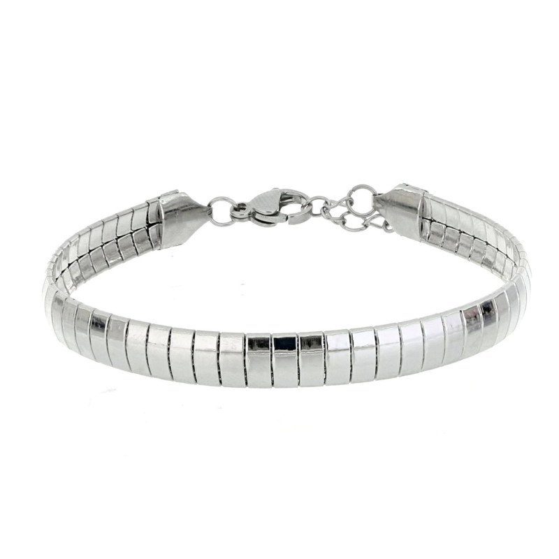 COLLANA "REA" CM 16+3 MM 6 IN ACCIAIO