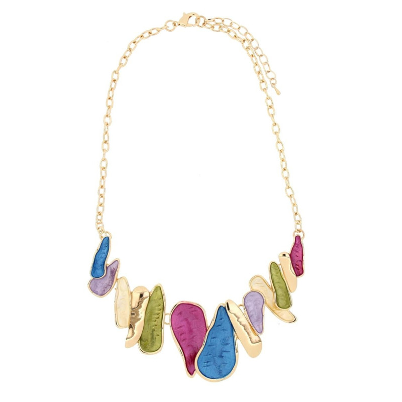 COLLANA CM 42+5 ARMONIA IN OTTONE MM 34