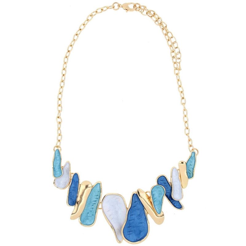 COLLANA CM 42+5 ARMONIA IN OTTONE MM 34