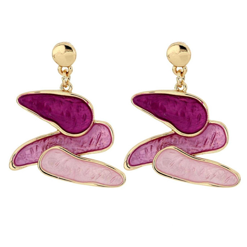 ORECCHINI MM 28 ARMONIA IN OTTONE