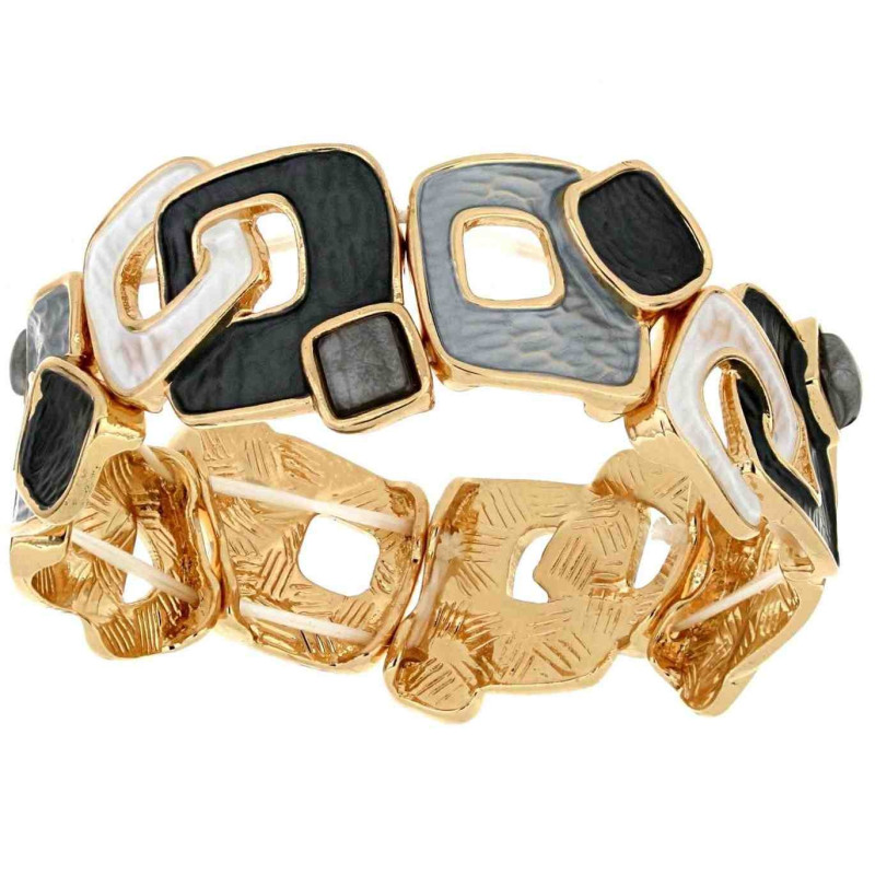 BRACCIALE MM 22 ARMONIA IN OTTONE