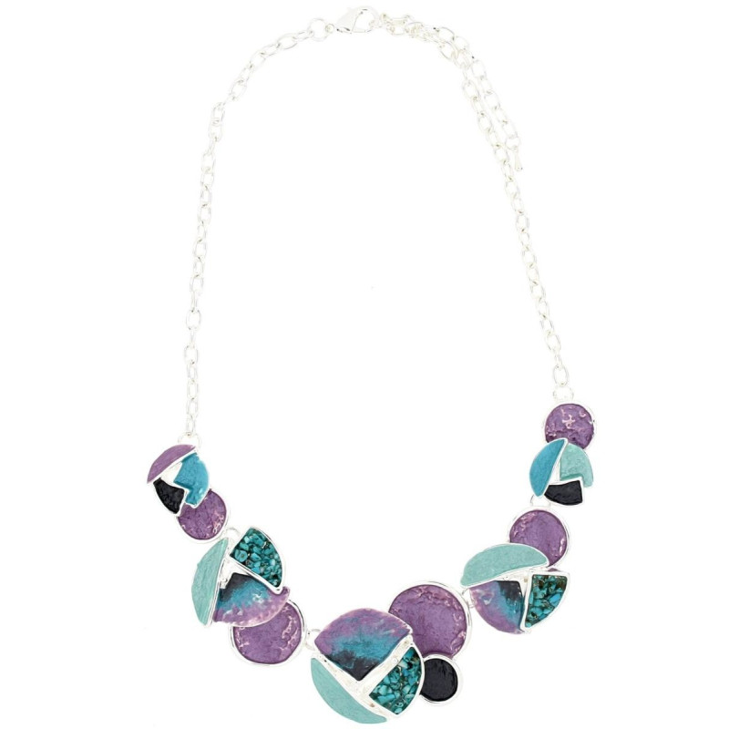 COLLANA CM 42+5 ARMONIA IN OTTONE MM 30