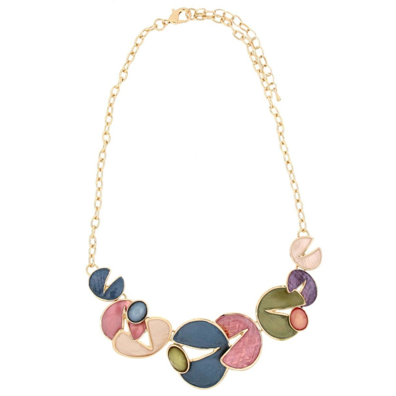 COLLANA CM 42+5 ARMONIA IN OTTONE MM 34