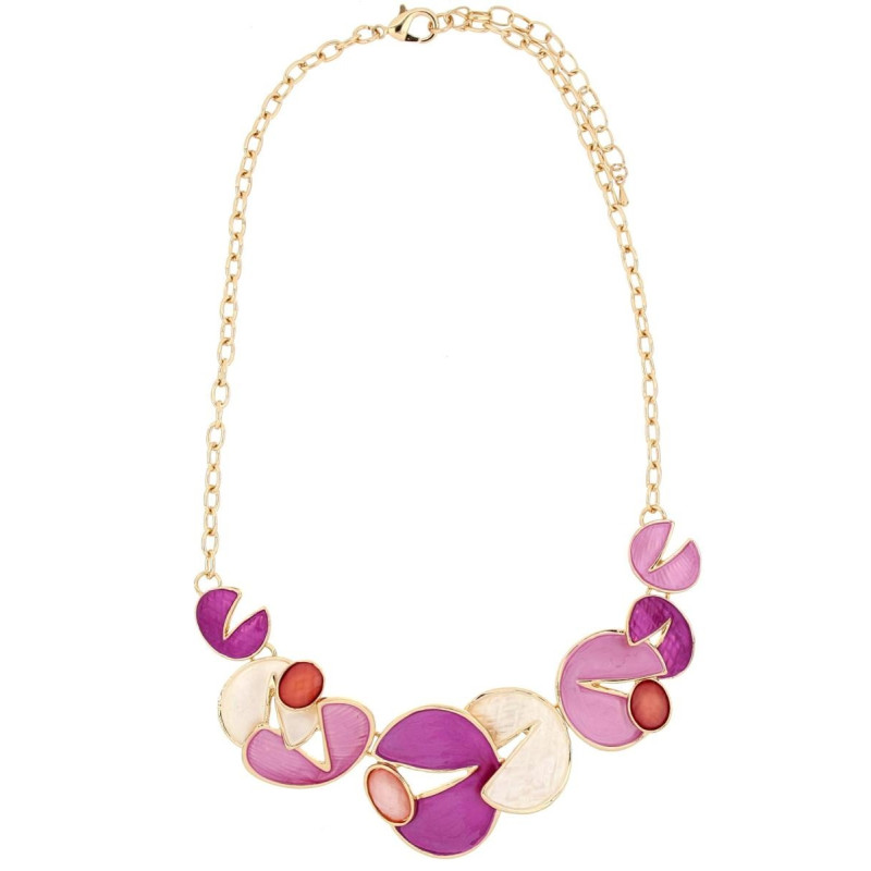 COLLANA CM 42+5 ARMONIA IN OTTONE MM 34