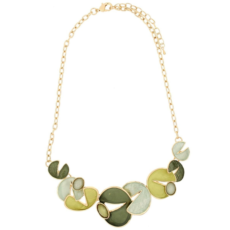 COLLANA CM 42+5 ARMONIA IN OTTONE MM 34
