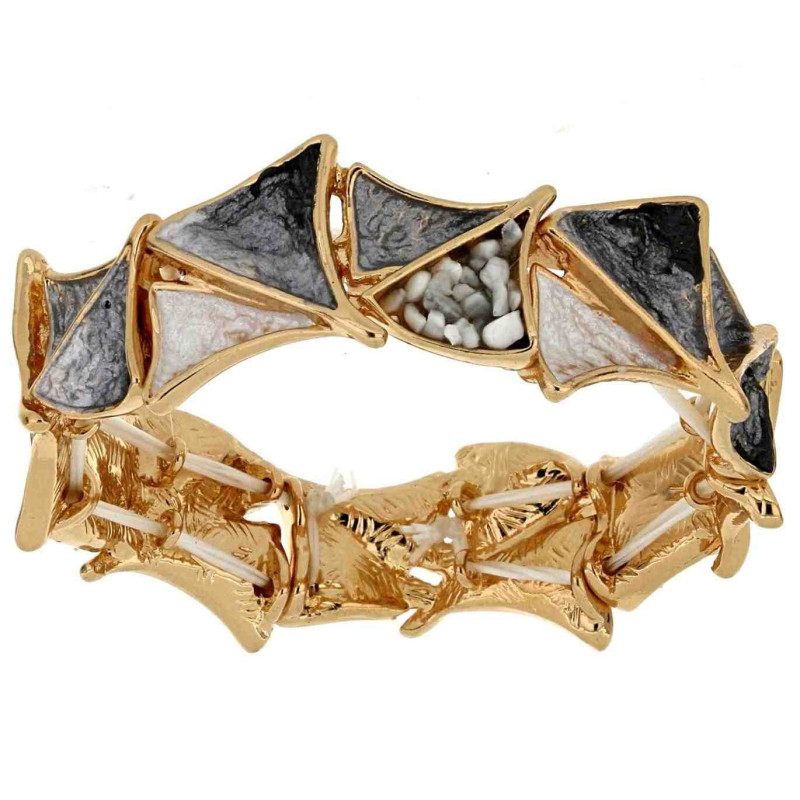BRACCIALE MM 19 ARMONIA IN OTTONE