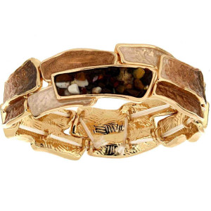 BRACCIALE MM 20 ARMONIA IN OTTONE