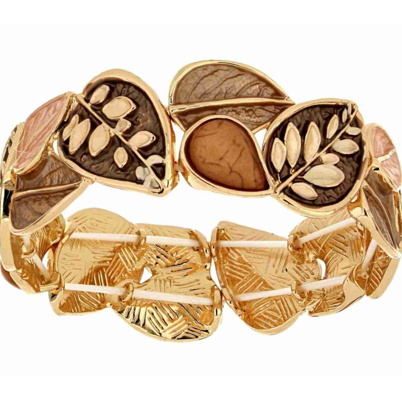 BRACCIALE MM 19 ARMONIA IN OTTONE