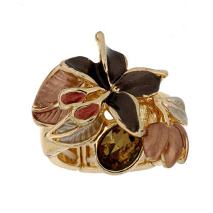 ANELLO MM 25 ARMONIA IN OTTONE