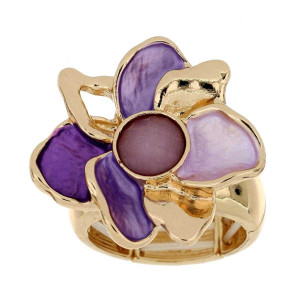 ANELLO MM 26 ARMONIA IN OTTONE