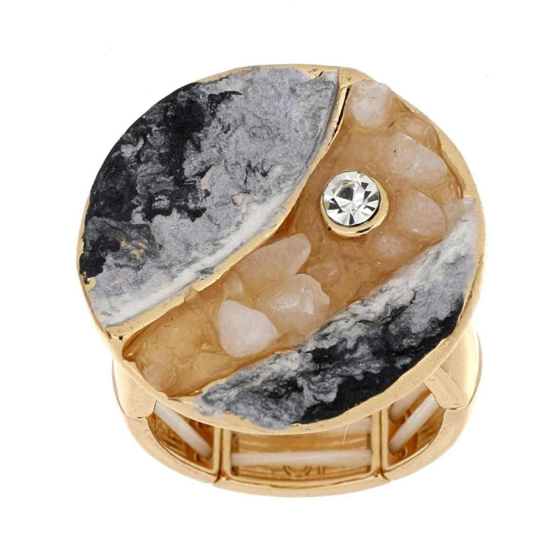 ANELLO MM 26 ARMONIA IN OTTONE