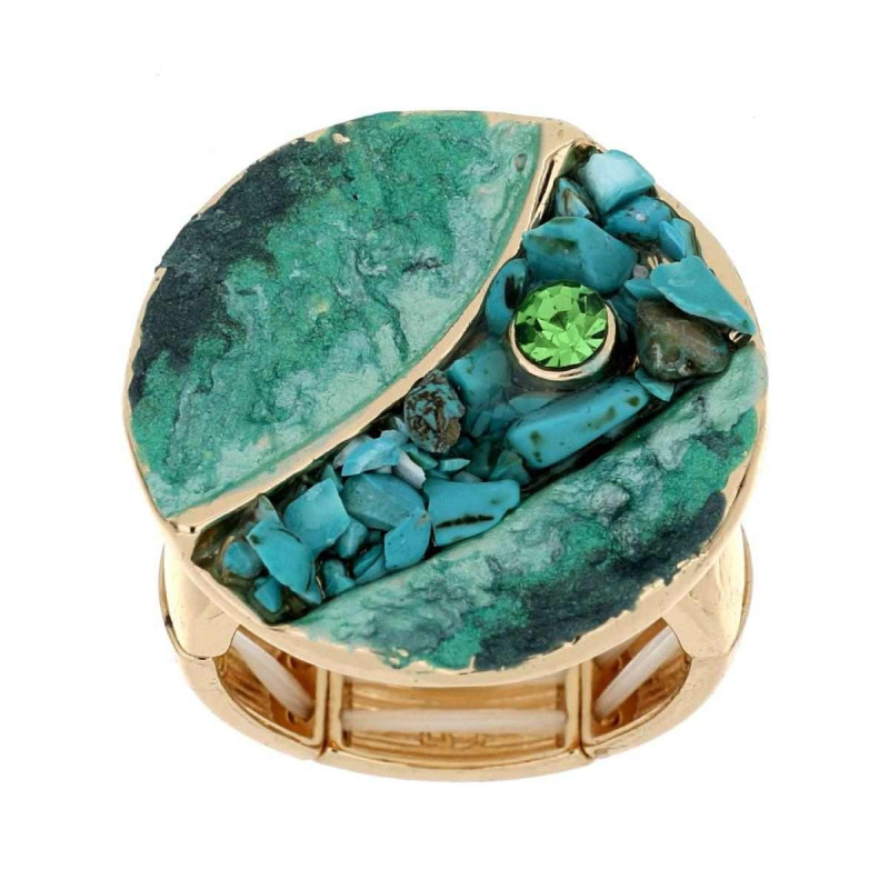 ANELLO MM 26 ARMONIA IN OTTONE