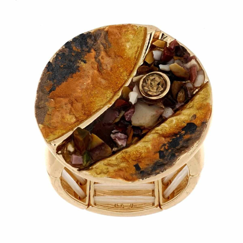 ANELLO MM 26 ARMONIA IN OTTONE