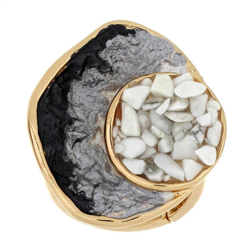 ANELLO MM 31 ARMONIA IN OTTONE