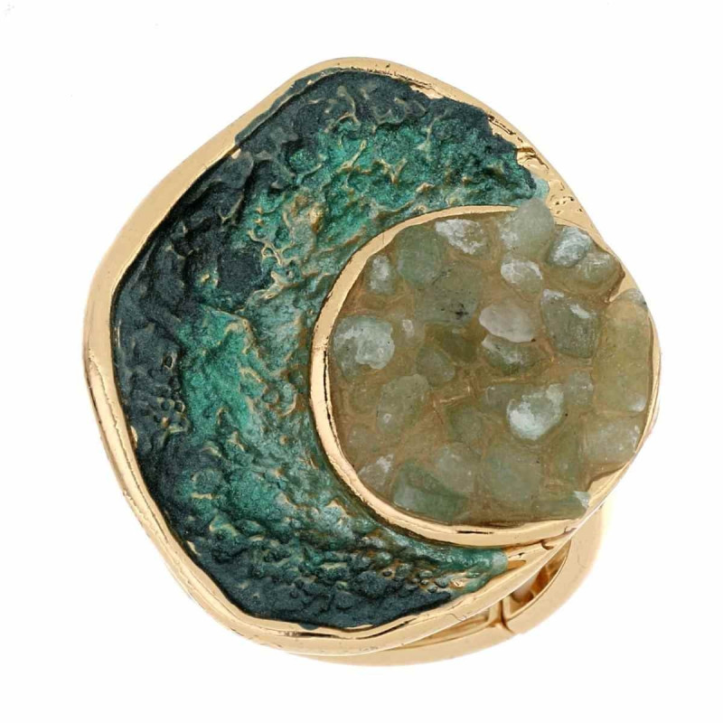 ANELLO MM 31 ARMONIA IN OTTONE