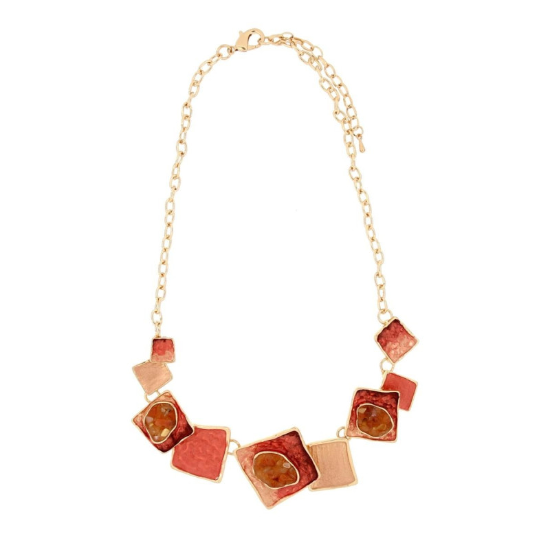 COLLANA ARMONIA CM 42+5 IN OTTONE
