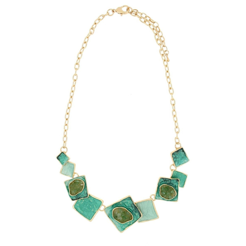COLLANA ARMONIA CM 42+5 IN OTTONE