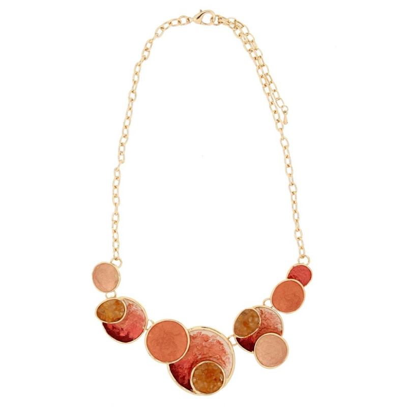 COLLANA ARMONIA CM 41+5 IN OTTONE