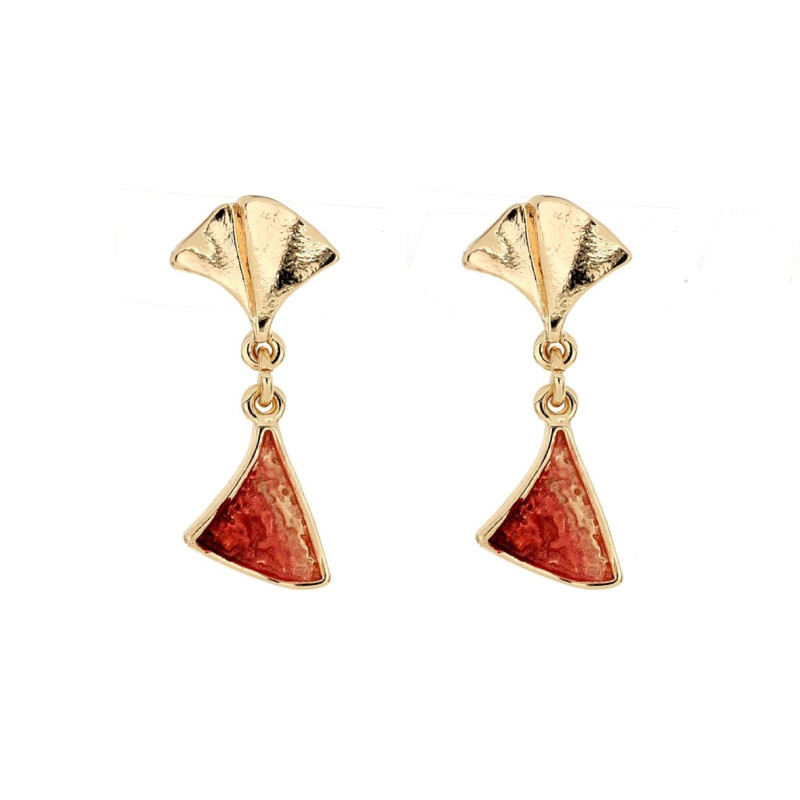 ORECCHINI MM 33 ARMONIA IN OTTONE