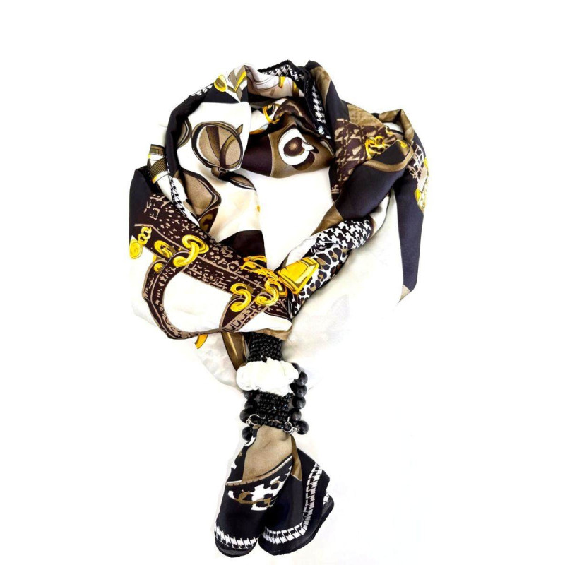 FOULARD GIOIELLO IN SETA