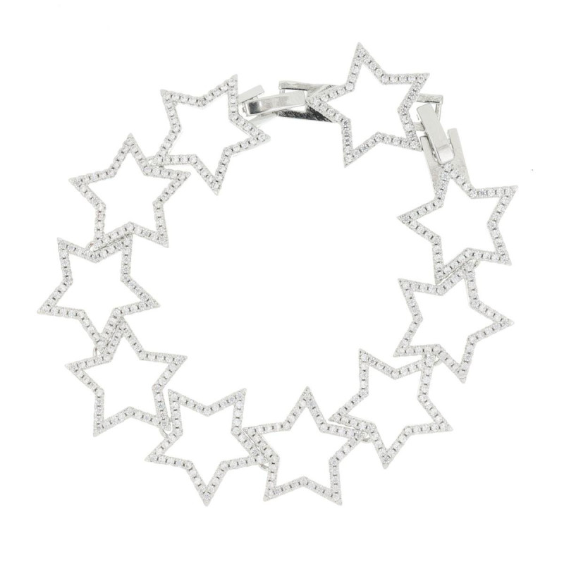 BRACCIALE VENERE STELLE CM 18 IN OTTONE