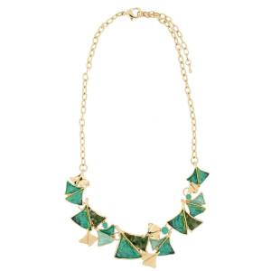 COLLANA ARMONIA CM 41+5 IN OTTONE