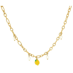 COLLANA "AMALFI" CM 40+4 IN ACCIAIO