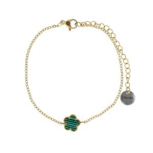 BRACCIALE "CALLIOPE" CM 17+4 IN ACCIAIO MM 10