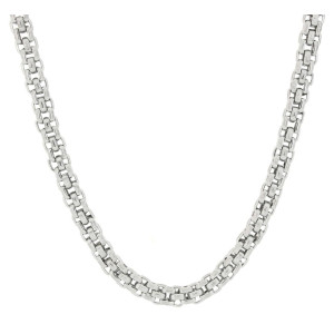COLLANA "CLIO" CM 42+4 IN ACCIAIO