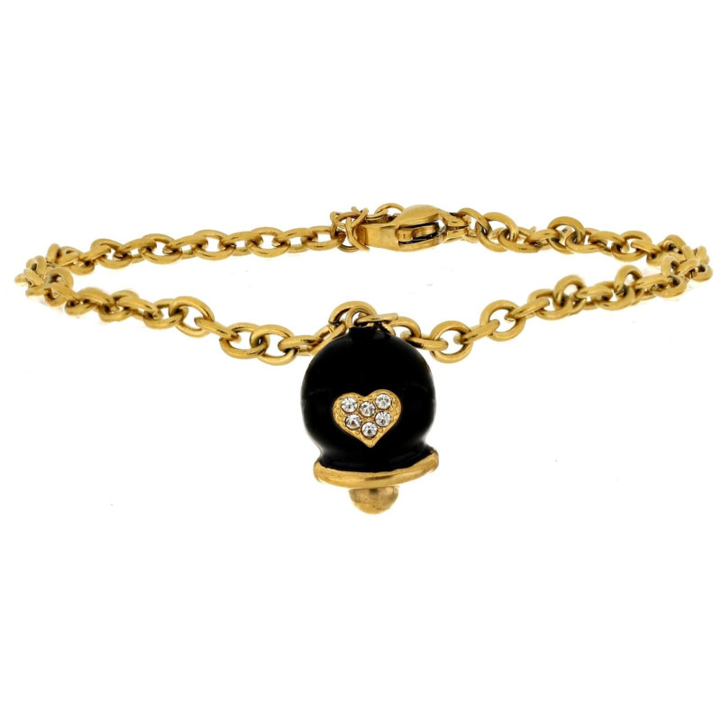 BRACCIALE CM 16+3 BELLS IN ACCIAIO MM 13
