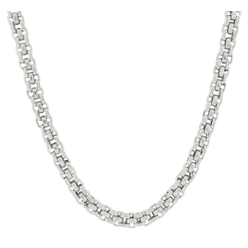 COLLANA "CLIO" CM 42+4 IN ACCIAIO