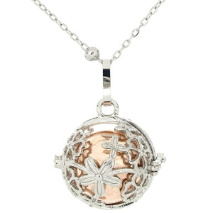 CHIAMANGELI CON CATENA CM 90 IN OTTONE