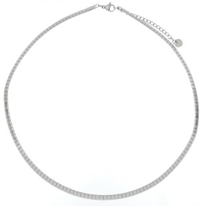 COLLANA REA MM 6 IN ACCIAIO