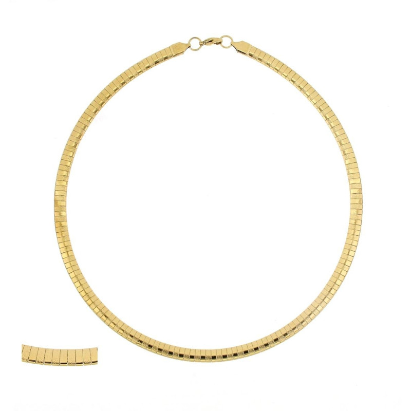 COLLANA REA IN ACCIAIO