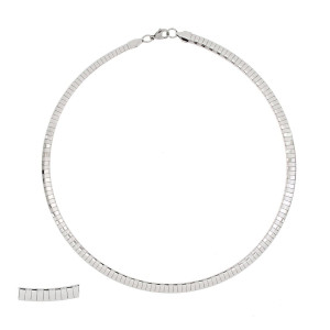 COLLANA REA IN ACCIAIO