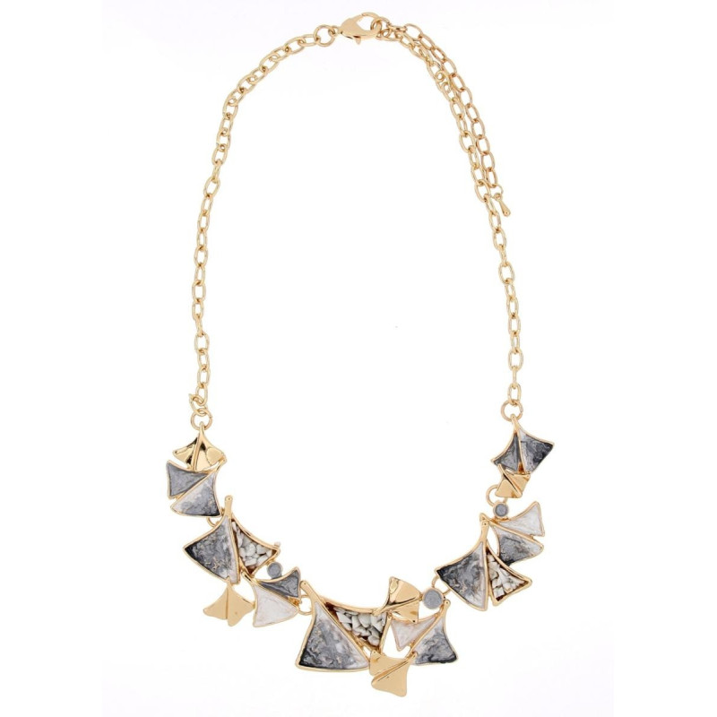 COLLANA ARMONIA CM 41+5 IN OTTONE