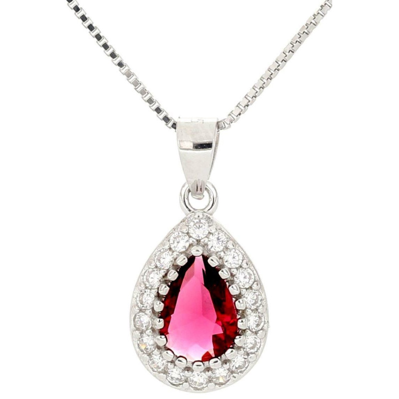 PENDENTE DUBAI MM 12 IN ARGENTO 925