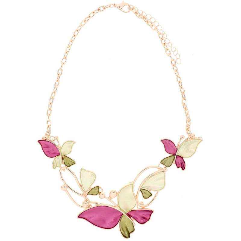 COLLANA CM 42+5 ARMONIA MM 35 IN OTTONE