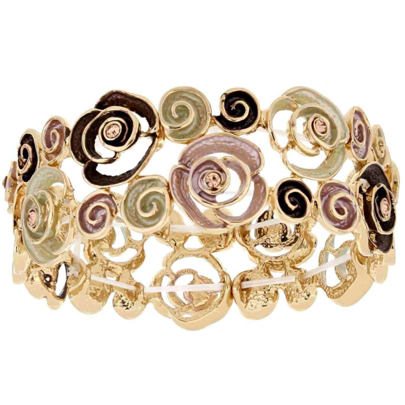 BRACCIALE MM 24 ARMONIA IN OTTONE