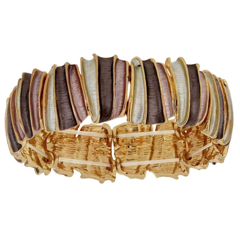 BRACCIALE MM 19 ARMONIA IN OTTONE