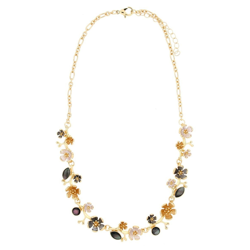 COLLANA ARMONIA CM 45+5 IN OTTONE