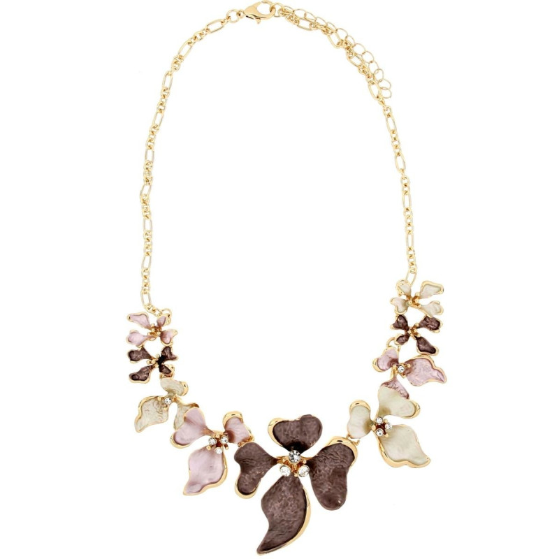 COLLANA ARMONIA CM 45+5 IN OTTONE