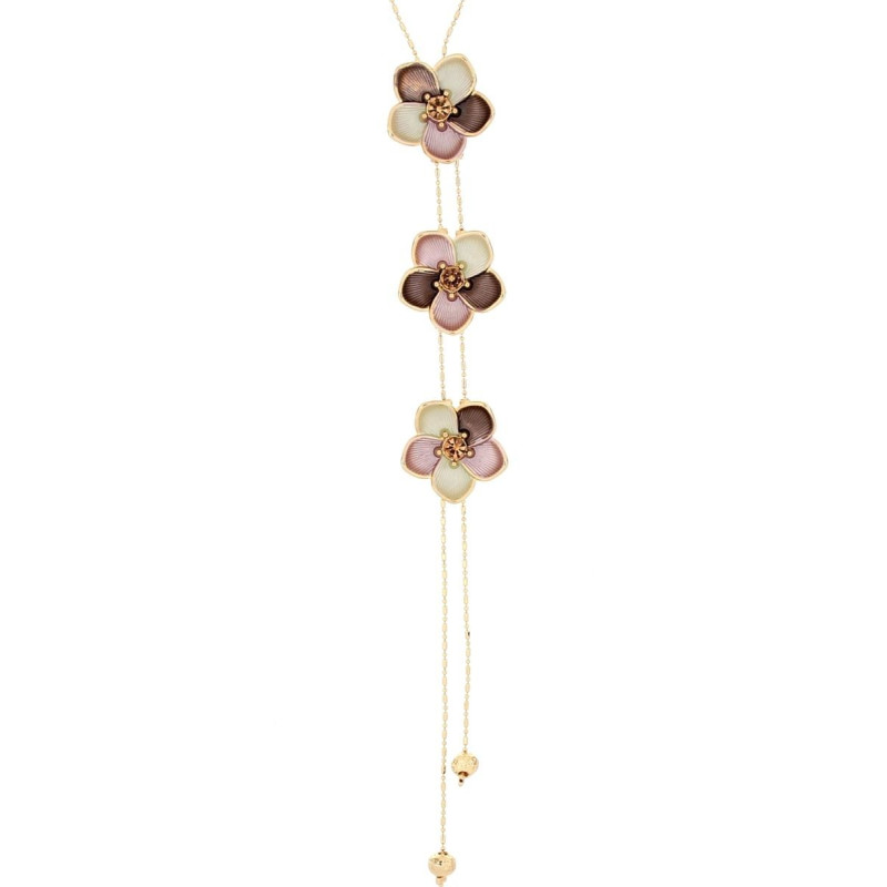 COLLANA ARMONIA CM 78 IN OTTONE