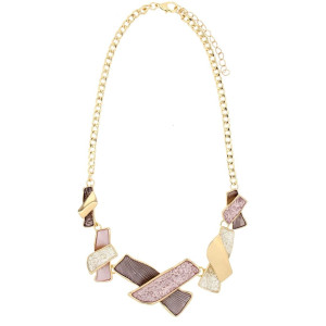 COLLANA ARMONIA CM 45+5 IN OTTONE