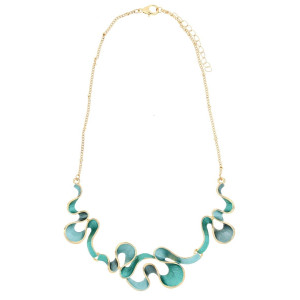 COLLANA ARMONIA CM 45+5 IN OTTONE
