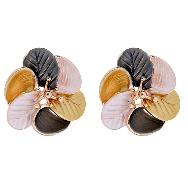 ORECCHINI MM 20 ARMONIA IN OTTONE